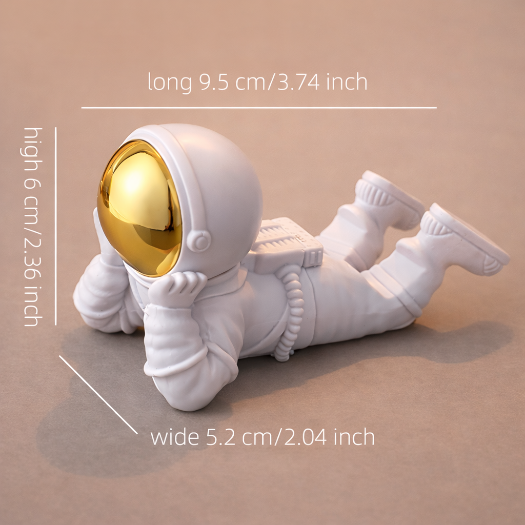 Astronaut Phone Holder & Desktop Decor – Modern Space Stand