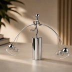 Balance iron figure sculpture for modern home and office décor