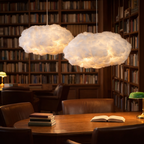 Fluffy Cotton Cloud Hanging Decor – White Ceiling & Wall Decoration for Events & Home