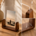 Wood Acrylic Photo Frame