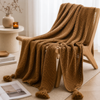 Nordic Knit Throw Blanket