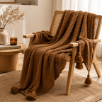 Nordic Knit Throw Blanket