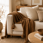 Nordic Knit Throw Blanket