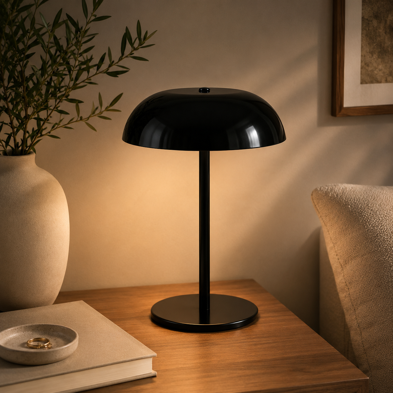 Mushroom Glow Table Lamp