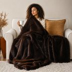 Luxury Faux Fur Throw Blanket