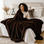 Luxury Faux Fur Throw Blanket