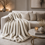 Luxury Faux Fur Blanket – Soft Plush Winter Throw Blanket