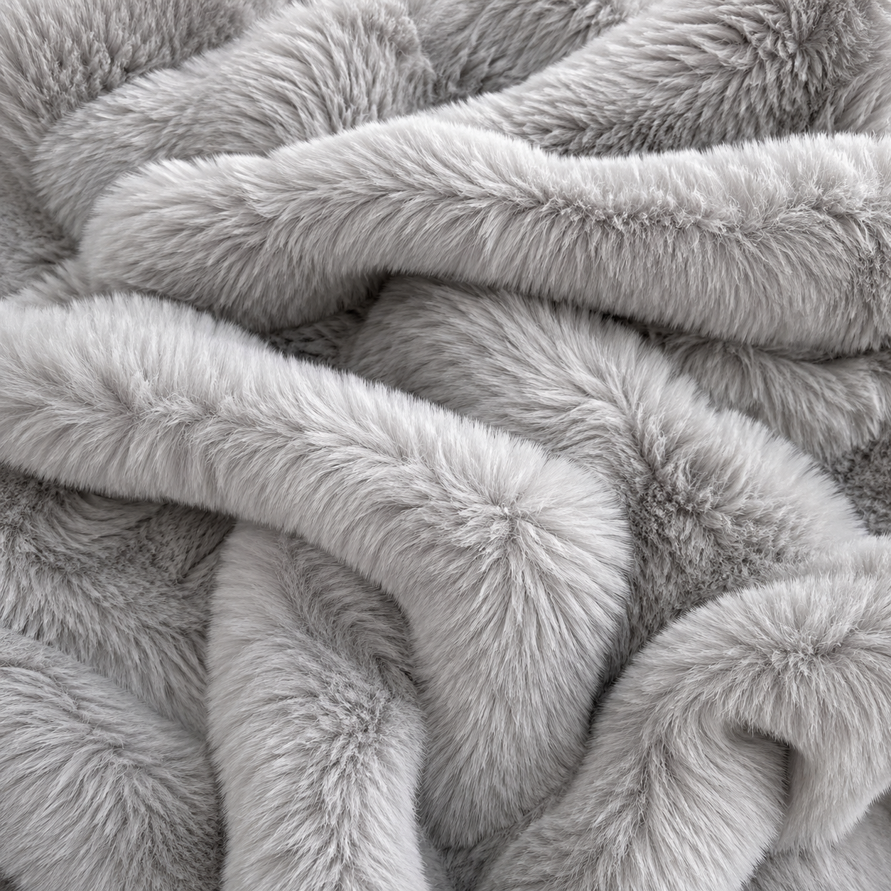 Fluffy Plush Fitted Bed Sheet – Winter Warm Rabbit Fleece Mattress Cover