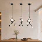 Little Man Pendant Light – Decorative Iron Ceiling Lamp