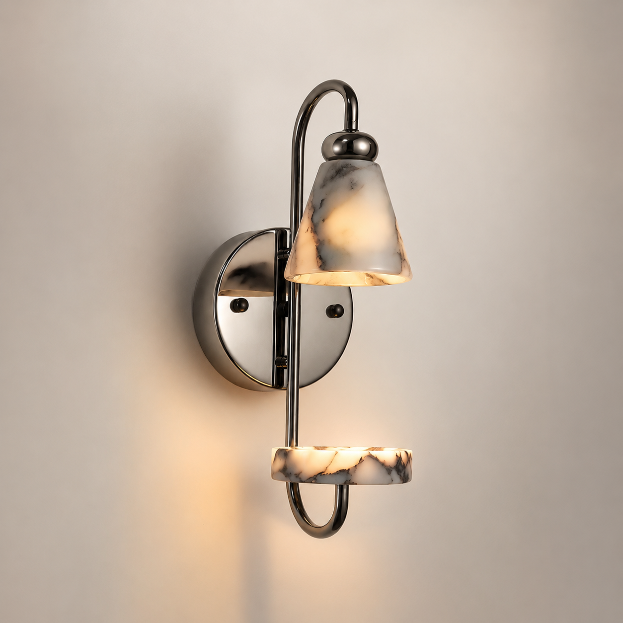 Marble Wall Sconce – Decorative Wall Lamp