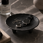Ceramic Decorative Tray – Sculptural Jewellery & Desktop Accent