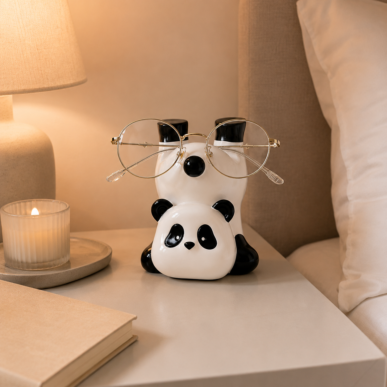 Panda Eyewear Stand – Decorative Glasses Holder