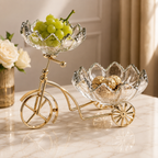 Crystal Glass Decorative Serving Bowl
