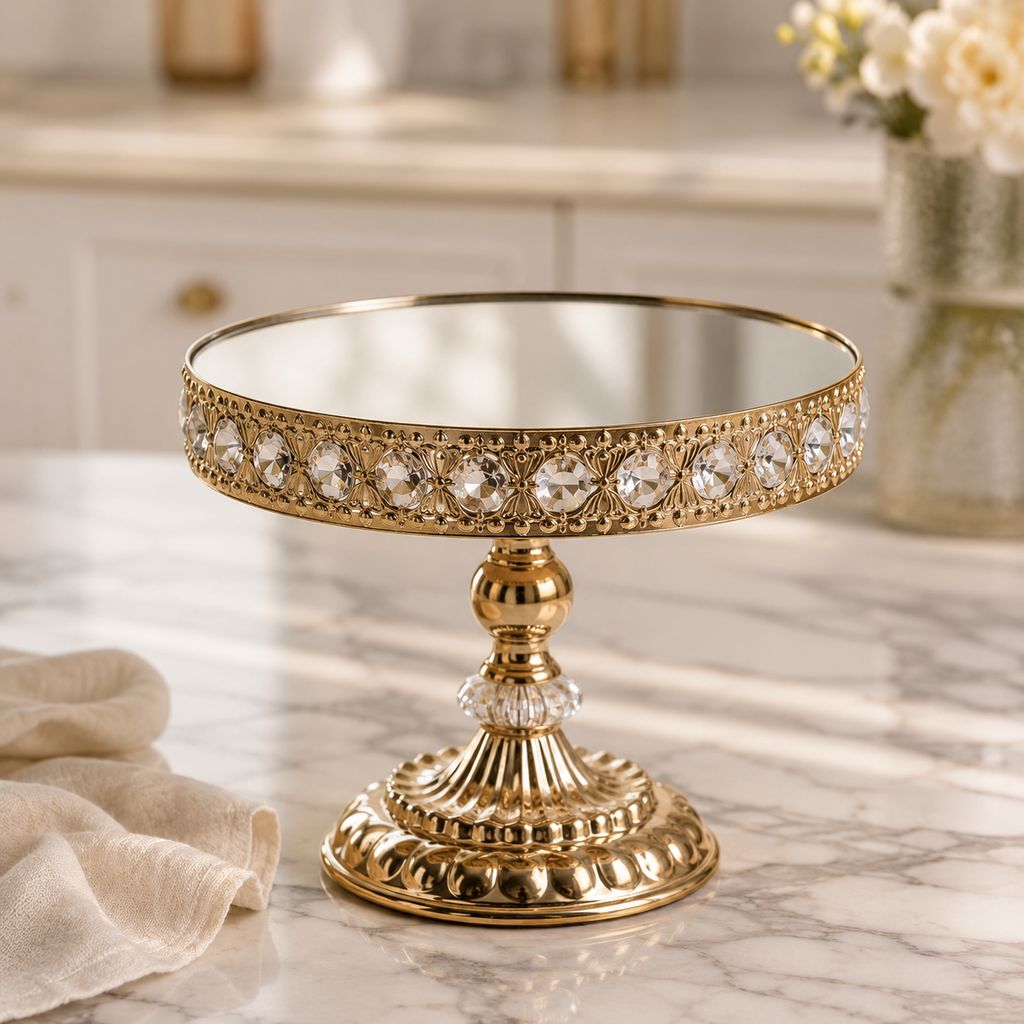 Decorative Pedestal Cake Stand – 30cm