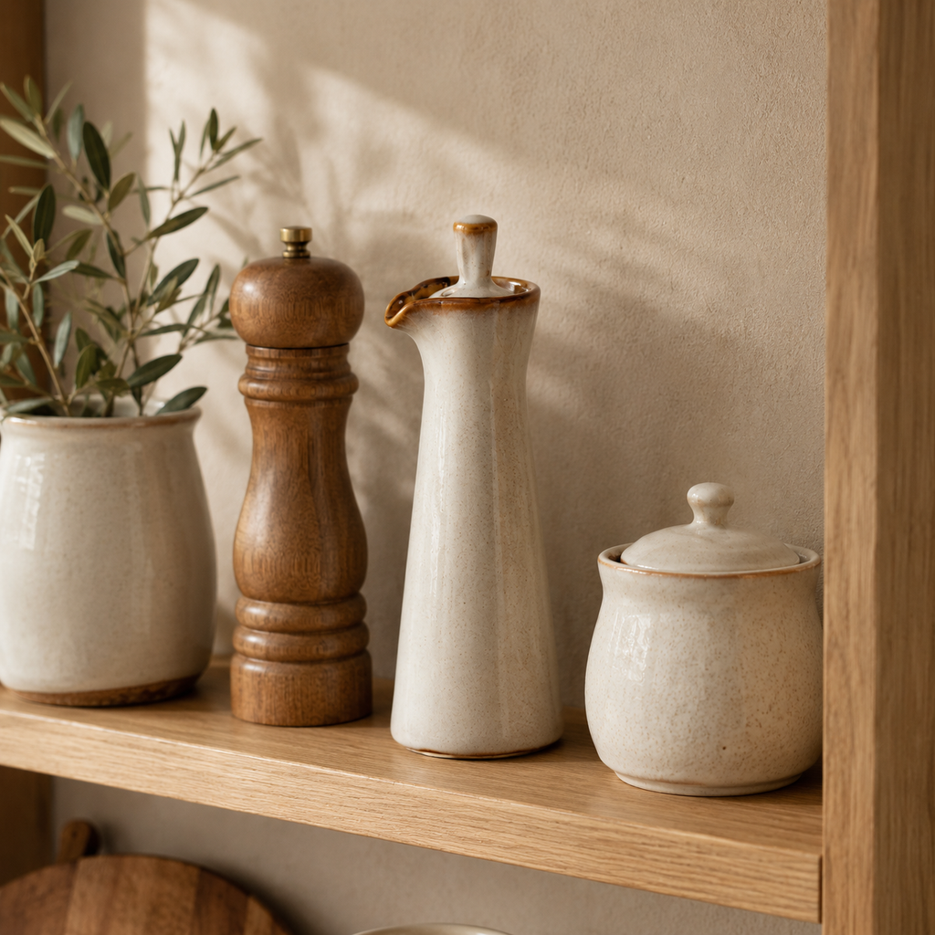 Ceramic Oil Dispenser Bottle – 120ml