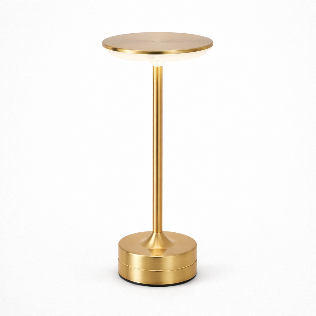 LED Touch Table Lamp Rechargeable with Adjustable Brightness for Bedroom