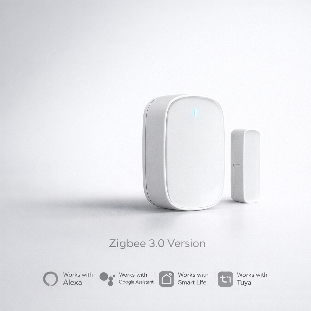 Smart Zigbee Door and Window Sensor with App and Voice Control