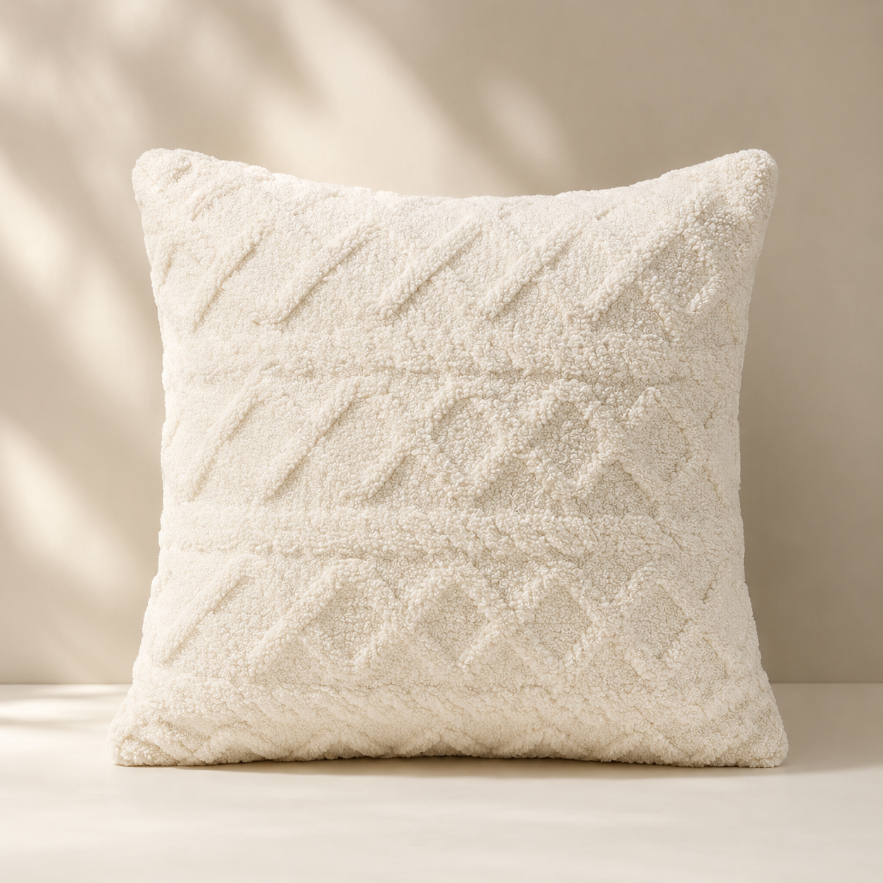 Luxury Knitted Plush Cushion Cover