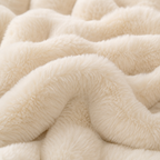 Luxury Faux Rabbit Fur Sofa Throw