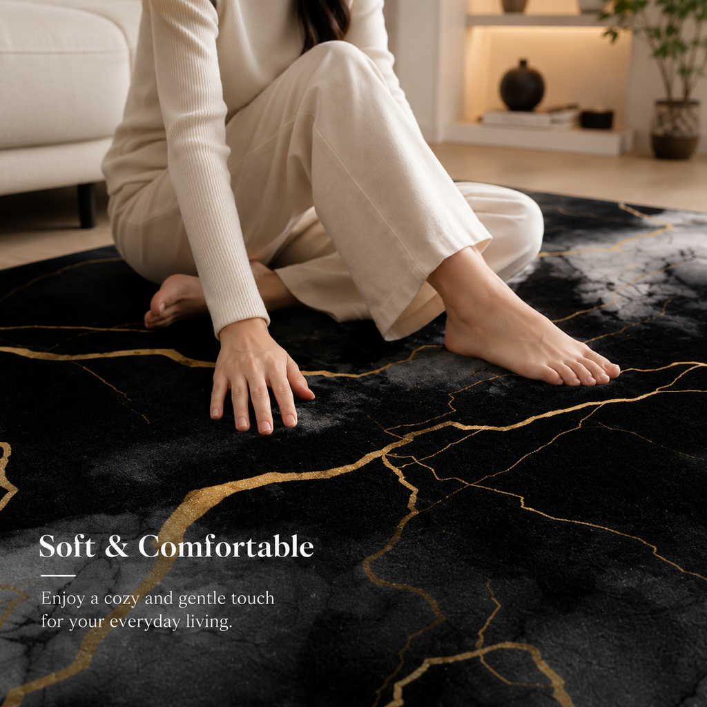 Modern Line Pattern Rug