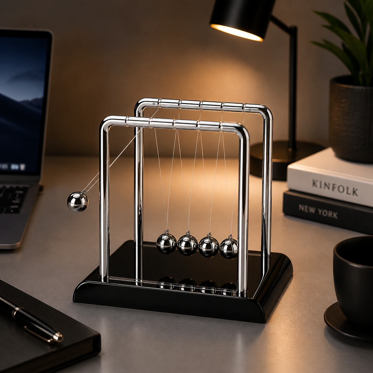 Newton Balance Desk Sculpture