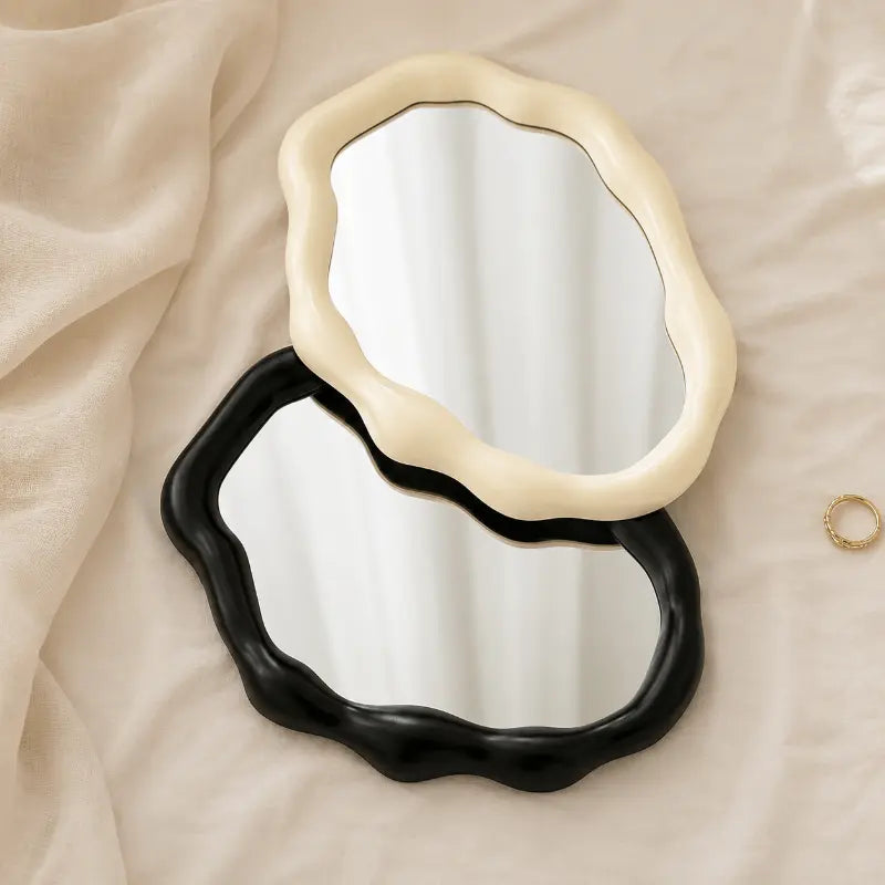 Cloud decorative mirror for modern bedroom and desktop décor