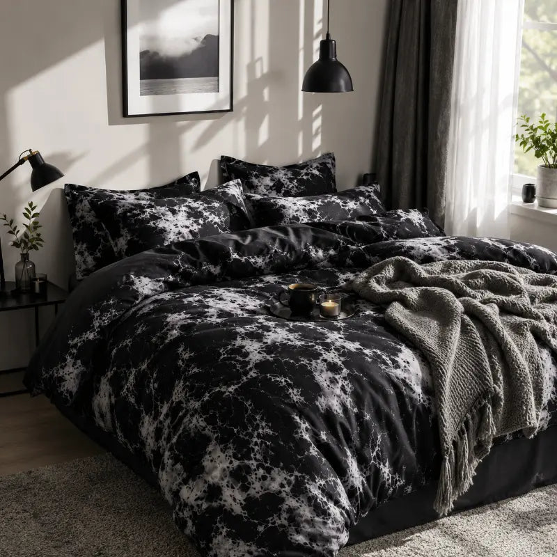 Luxury 3 piece duvet cover set for a comfortable and elegant bedroom