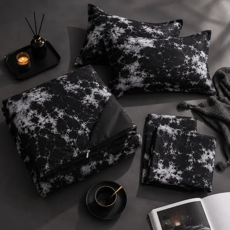 Luxury 3 piece duvet cover set for a comfortable and elegant bedroom