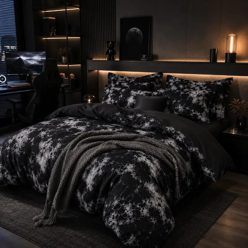 Luxury 3 piece duvet cover set for a comfortable and elegant bedroom