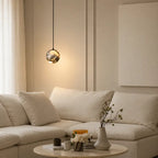 Marble pendant light for elegant interior lighting and home décor
