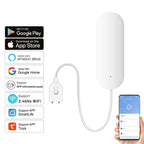 Tuya WiFi Water Leakage Sensor Smart Home Water Leakage Detector Flood Alert Overflow Security Protection Via Smart Life