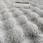 Fluffy Plush Pillowcase Set – Soft Winter Rabbit Fleece Pillow Covers
