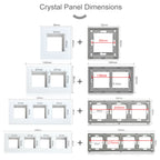 BSEED Zigbee Single UK Smart Socket Double Intelligent Wall Sockets Triple Electric Outlets Tuya Smart Life Alexa Control 13A