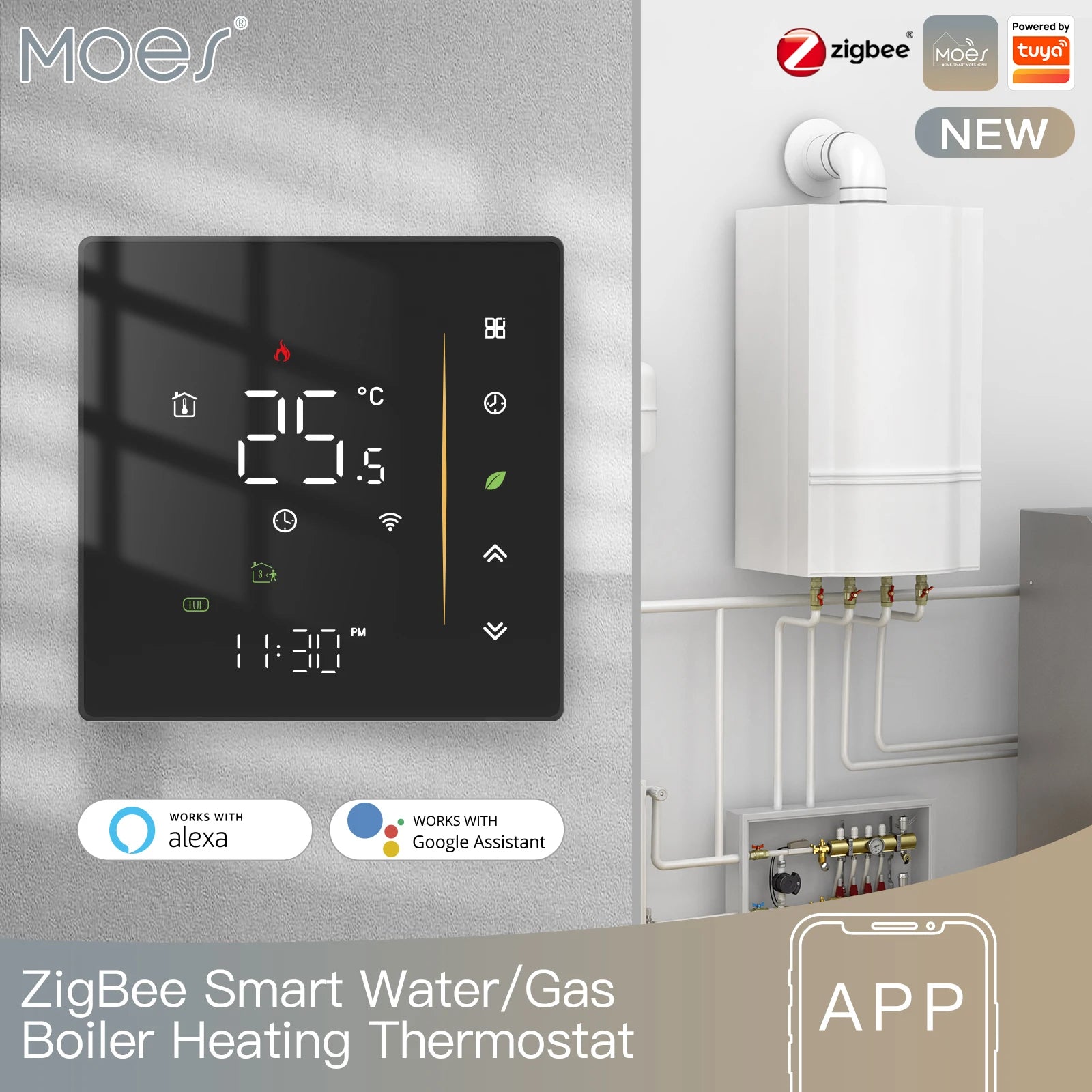 Smart ZigBee Thermostat