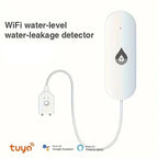 Tuya WiFi/Zigbee Water Leak Sensor Smart Life Control Water Leakage Device Safety Protection Connected Home Compatible Alexa