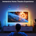 LED Ambient Light with AR Color Sensor RGBIC LED Strip Light Color Changing Smart LED TV Backlight for Home Theater Party Festiv