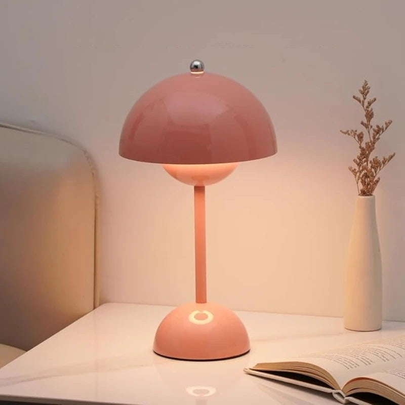 Mushroom Lamp Touch Dimmable LED Bedside Night Light