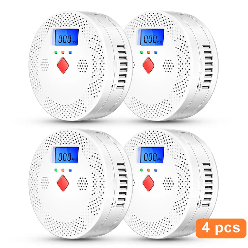 Smart CO Detector with WiFi & LCD