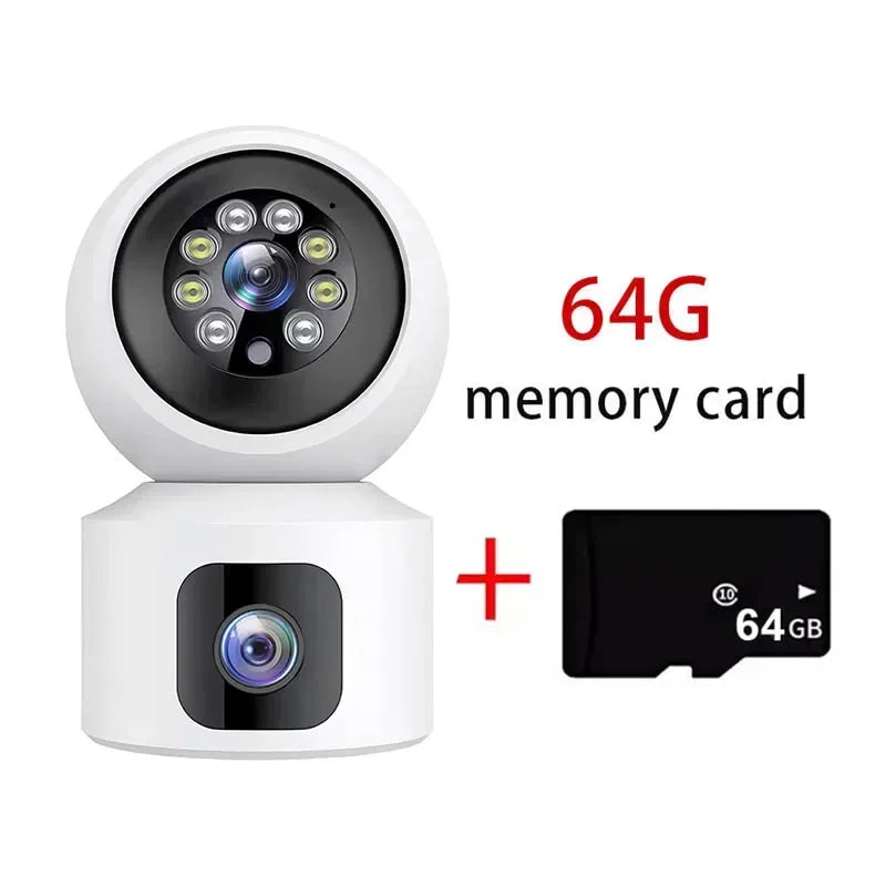 Smart Security Camera – Dual Lens