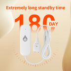 Tuya WiFi/Zigbee Water Leak Sensor Smart Life Control Water Leakage Device Safety Protection Connected Home Compatible Alexa