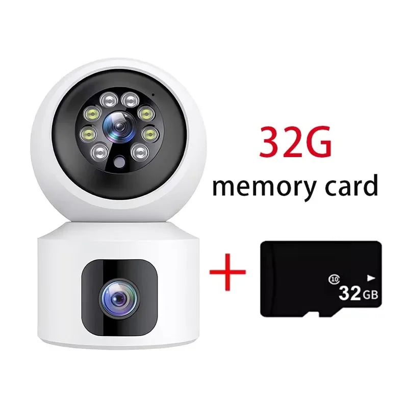 Smart Security Camera – Dual Lens