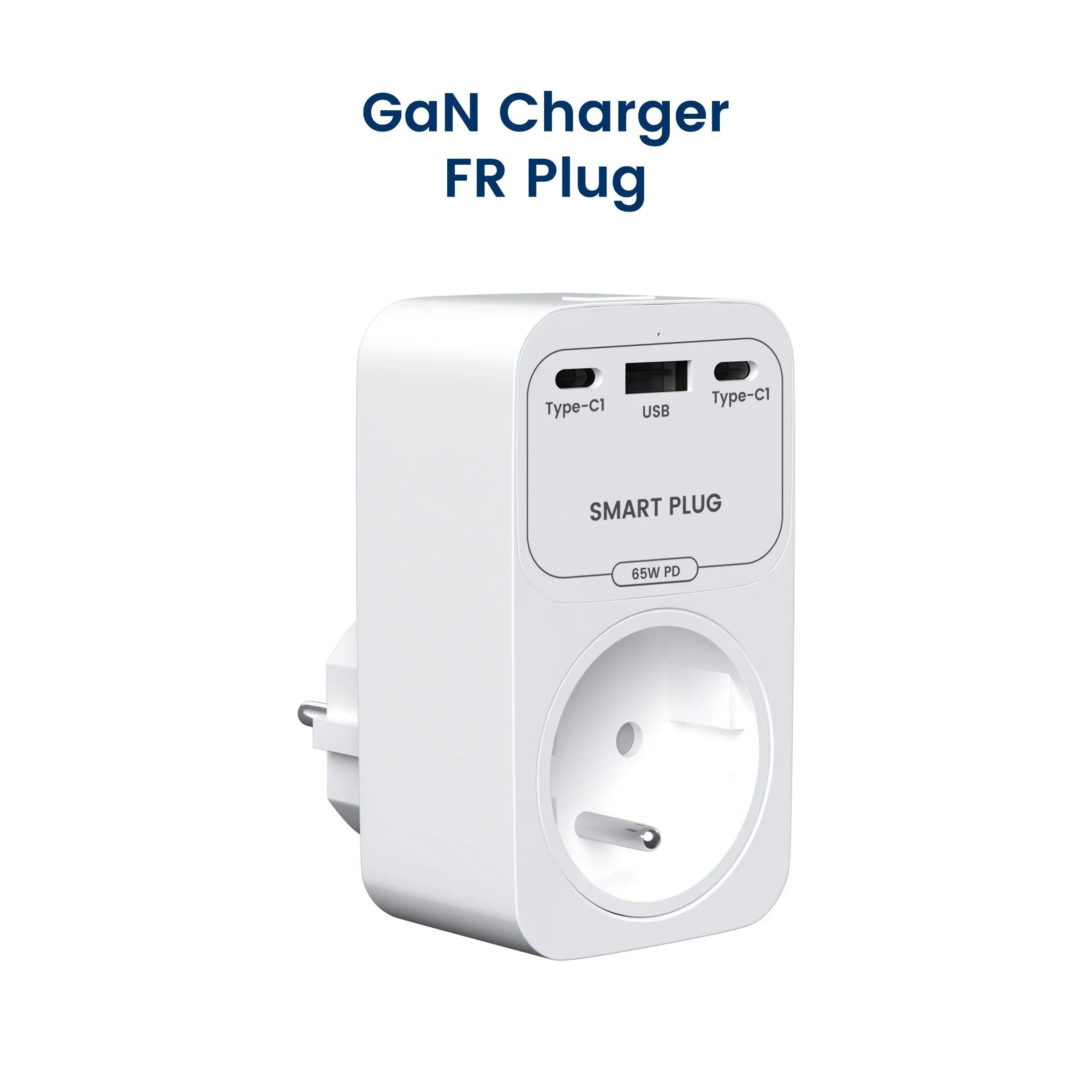 GaN Fast Charger – Smart Plug