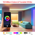 2PCS Tuya Smart LED Bulb E27 9W 900lm RGBCW Color Changing AC220V Bluetooth WiFi Alexa/Google Home Compatible Screw Light Bulbs