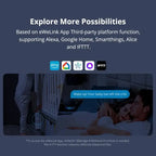 SONOFF SNZB-03P SNZB 03P Zigbee Motion Sensor Human Presence Sensor Light Detection Home Security Local Smart Scene Linkage