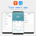 Tuya Zigbee/WiFi Air Quality Sensor Smart Air Box CO2 Meter Formaldehyde VOC Temperature Humidity Sensor work with Alexa Google